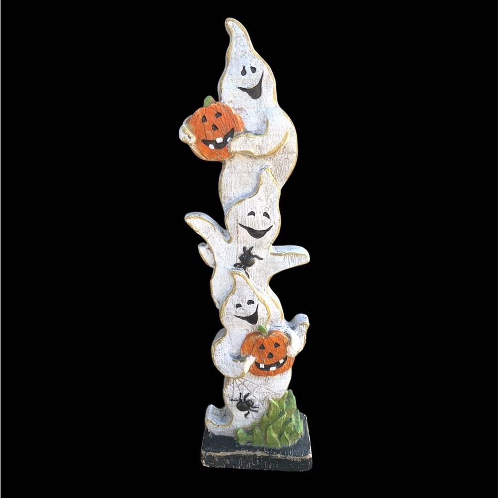 Halloween Ghosts Totem Figurine Decoration